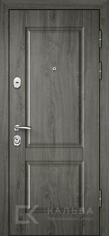 Фото «Входная дверь графит и белая арка ромбы для квартиры №145»